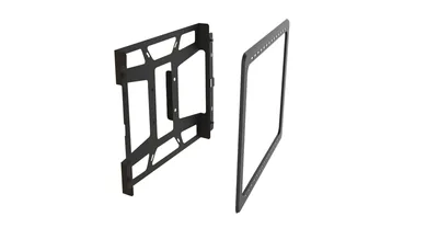 Recessed wall mount detach view